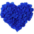 1000pcs Artificial Silk Rose Petals for Wedding - Dark Blue