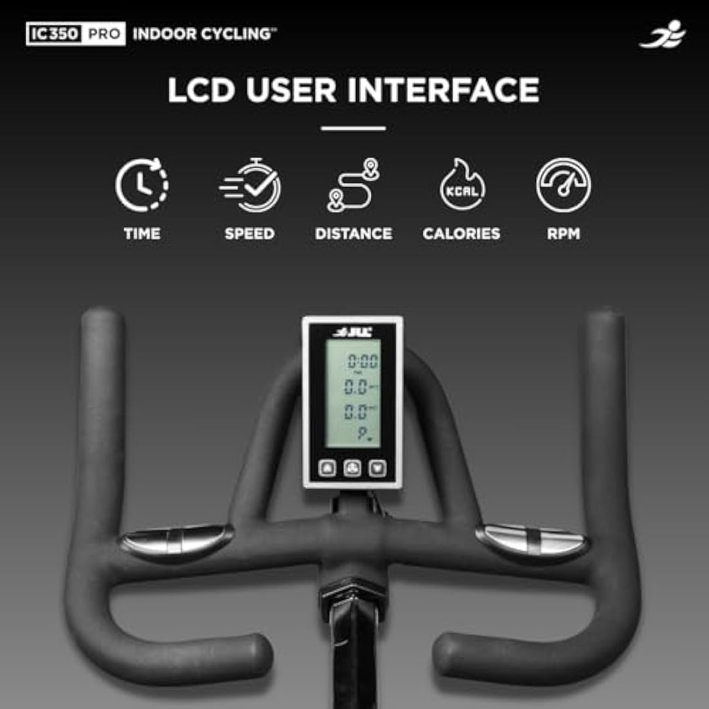 JLL IC350 PRO Indoor Exercise Bike | Magnetic Resistance Belt Drive