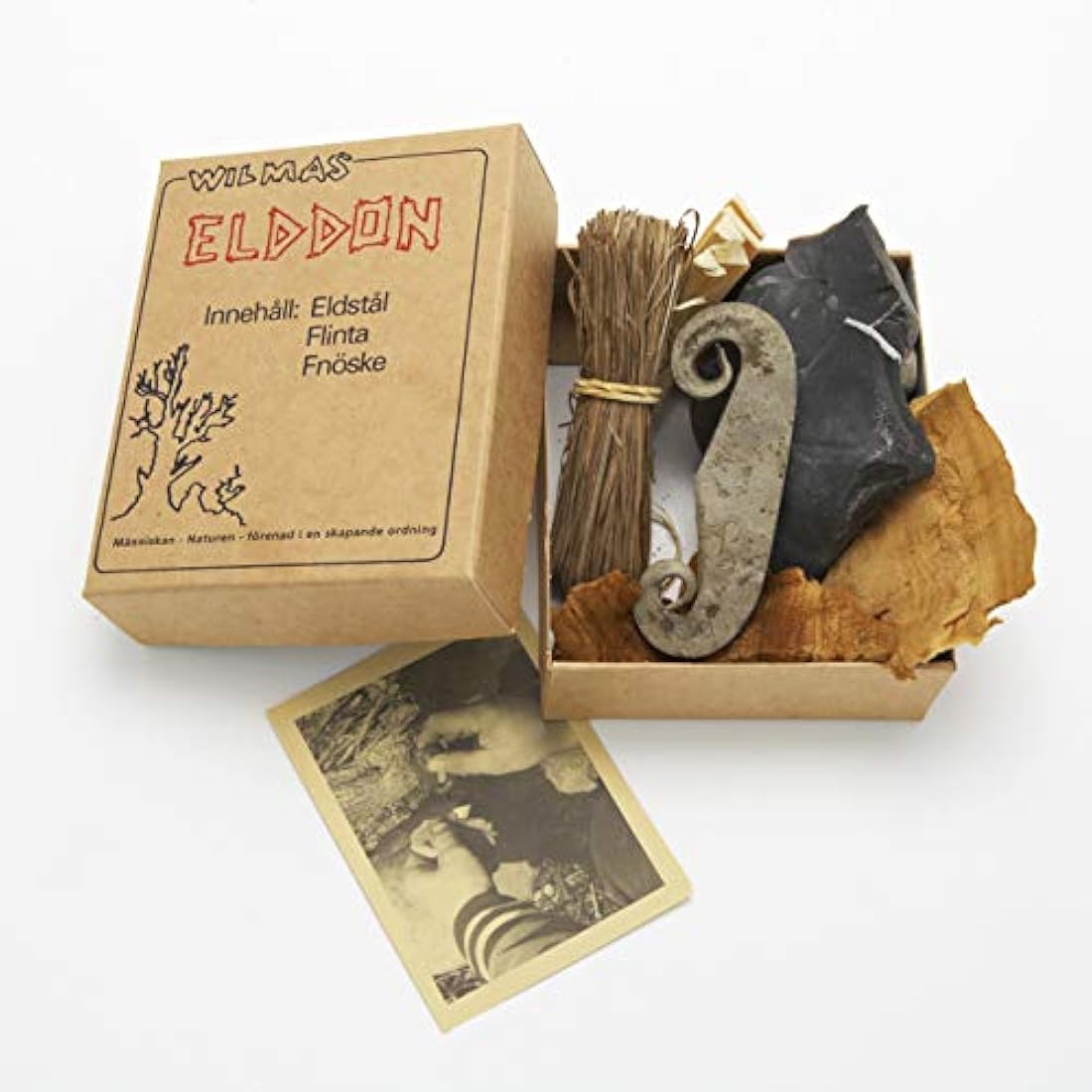 Wilmas Swedish Strike A Light Fire Starter - Vintage Outdoor Gear