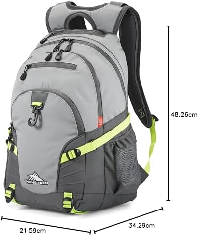 High Sierra Loop Backpack – Durable Hiking Daypack and School Bag