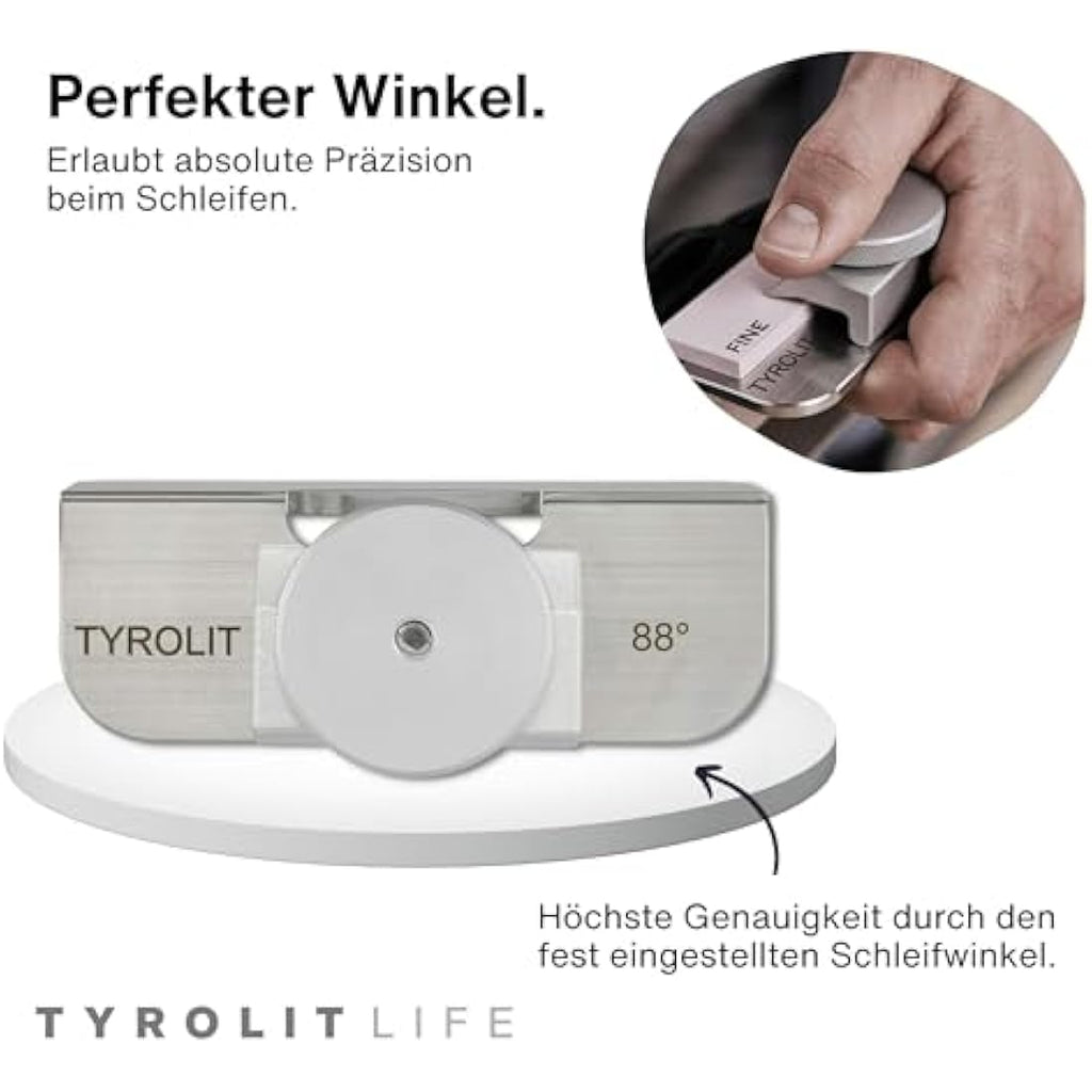 Tyrolit 88° Stainless Steel Ski and Snowboard Edge Sharpening Angle