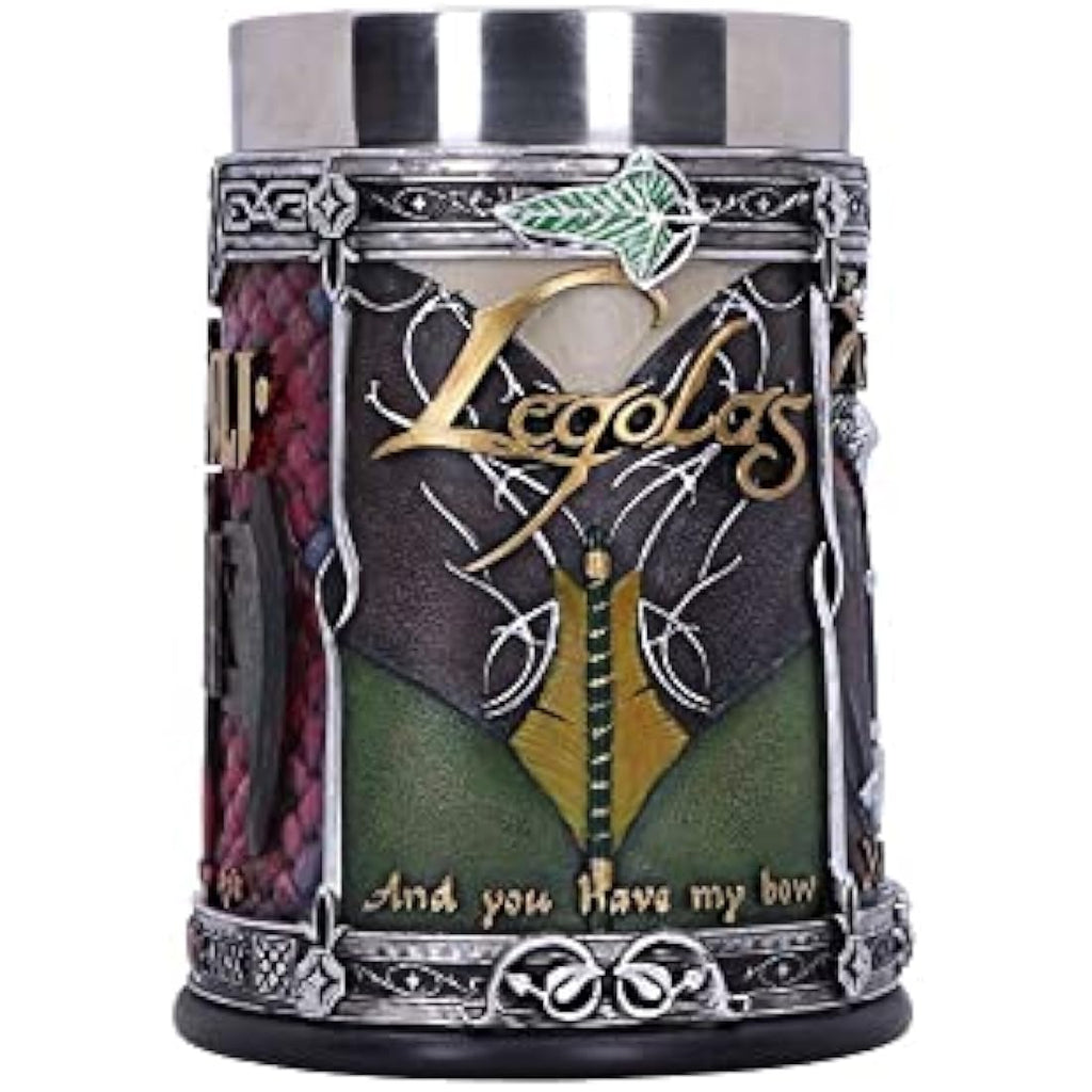 Nemesis Now Lord of The Rings The Fellowship Tankard - 15.5cm Collectible