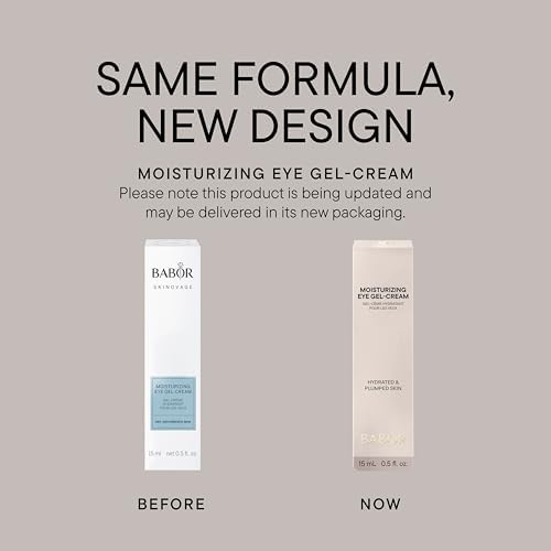 BABOR SKINOVAGE Moisturizing Eye Gel-Cream | Vegan Anti-Aging - 15 ml