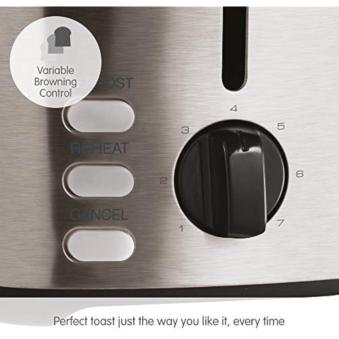Morphy Richards Equip 2 Slice Toaster | Wide Slot Stainless Steel
