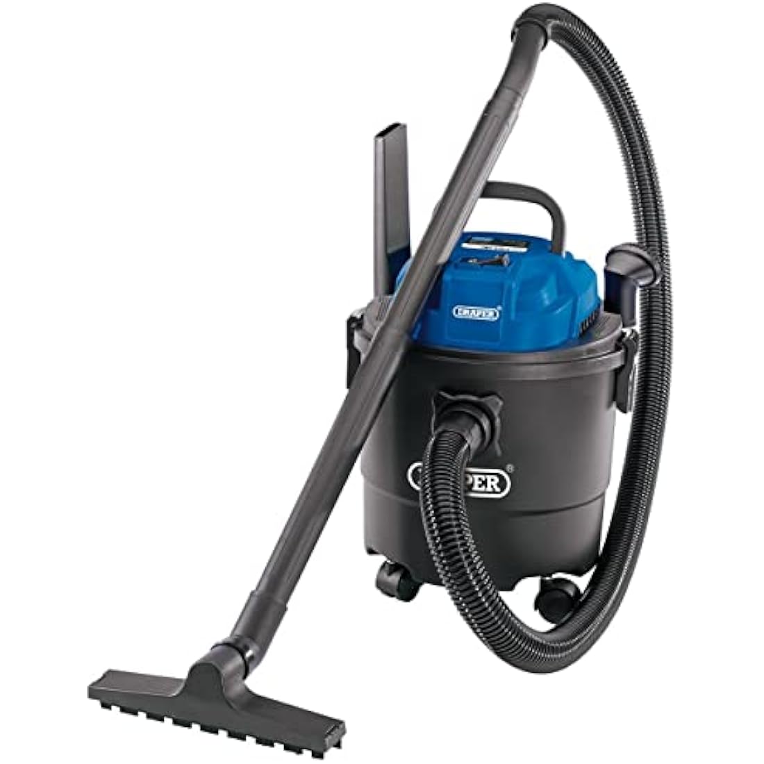 Draper 1250W Wet and Dry Vacuum Cleaner - 15L Tank with Blower Function