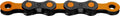 KMC DLC 12 Speed Chain – 126 Link MTB & E-Bike Chain, Black/Orange