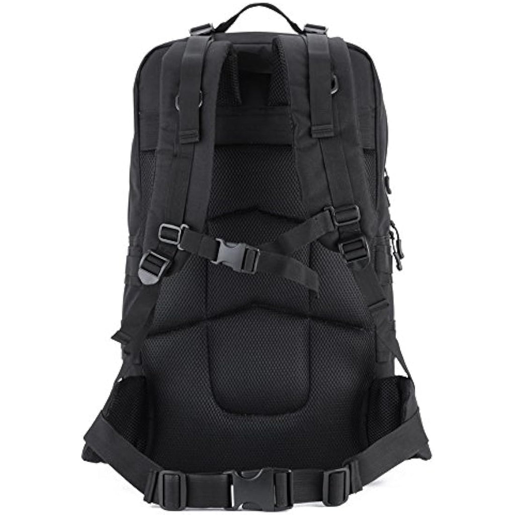 YuanWen 55L Tactical Backpack | Water Resistant MOLLE Hiking Rucksack