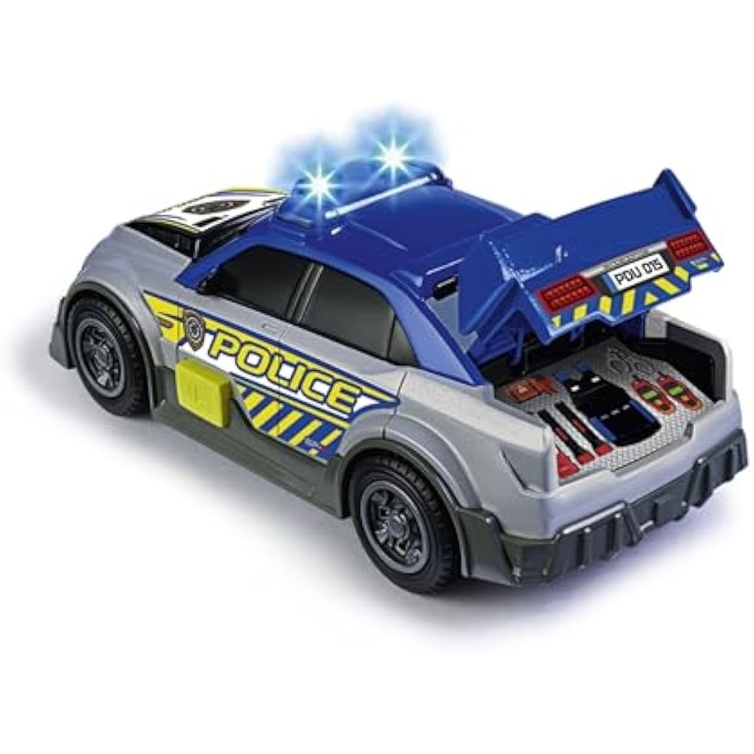 Majorette Land Rover Defender Police Car Toy with Light and Sound – 15cm