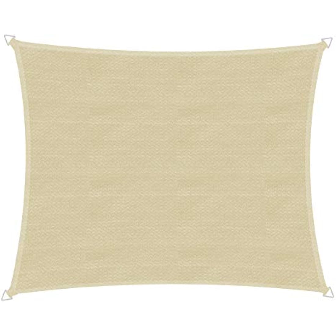 Windhager Capri Sun Sail – 4x5m HDPE UV Resistant Shade, Cream White