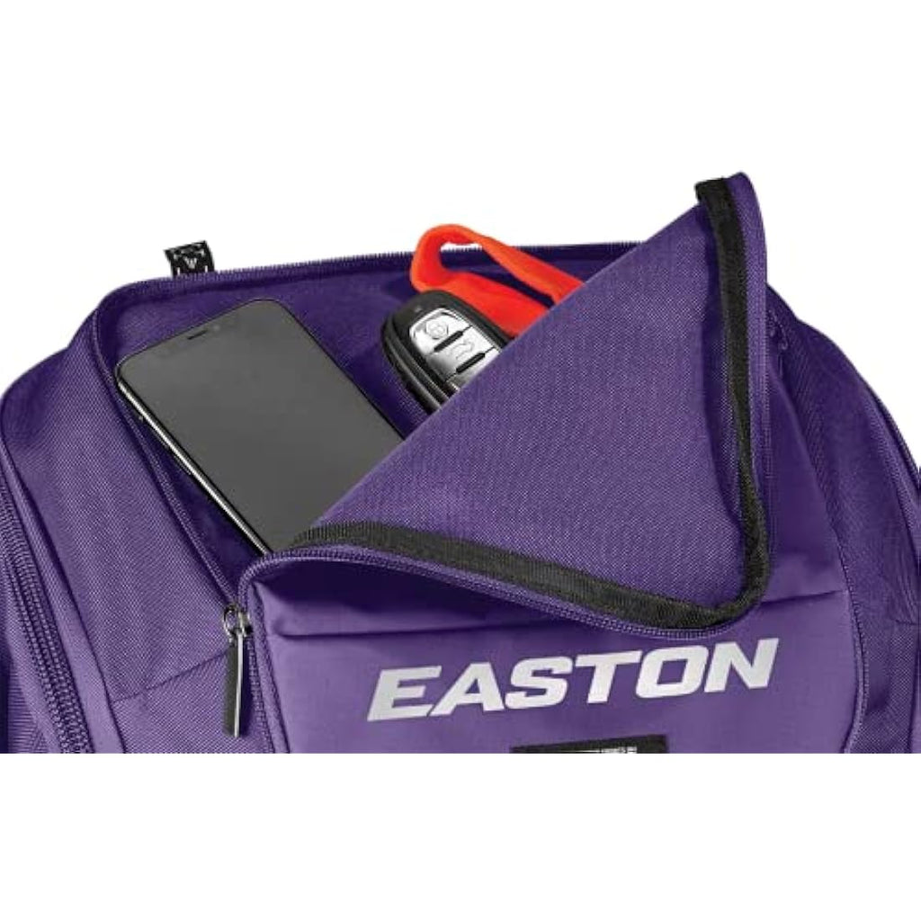 Easton Baseball & Softball Backpack – Bat Sleeves & Helmet Holder