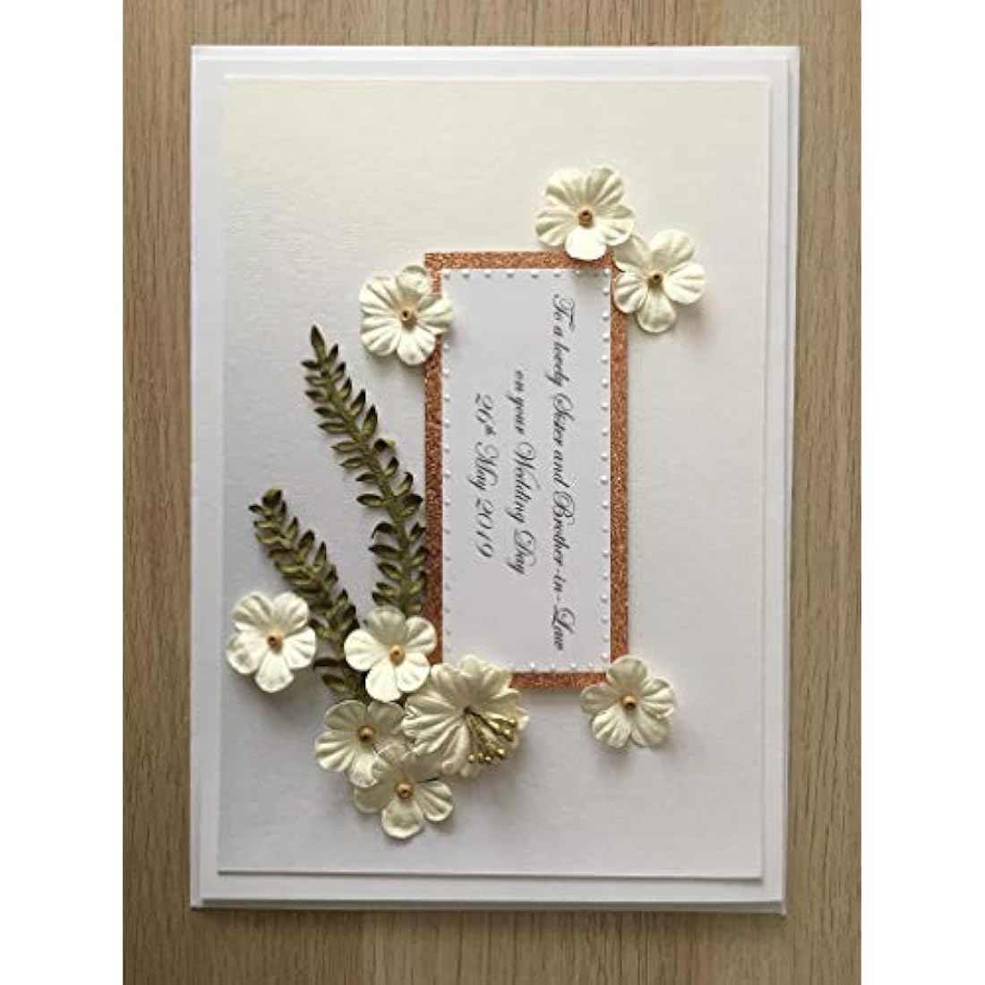 Craft UK White Card and Envelope Set - 10 x 7-Inch Stationery (25 Pack)