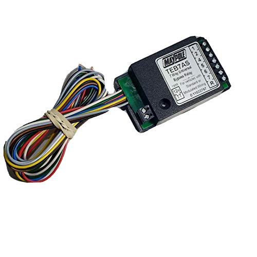 Maypole 12V 7 Way Bypass Relay with Audible Buzzer for Trailer Towing