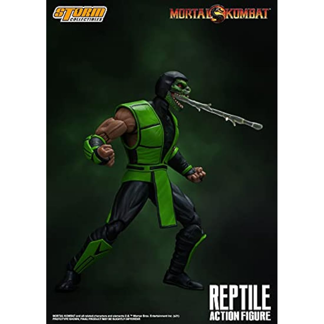 Storm Collectibles Mortal Kombat Reptile 1/12 Scale Action Figure