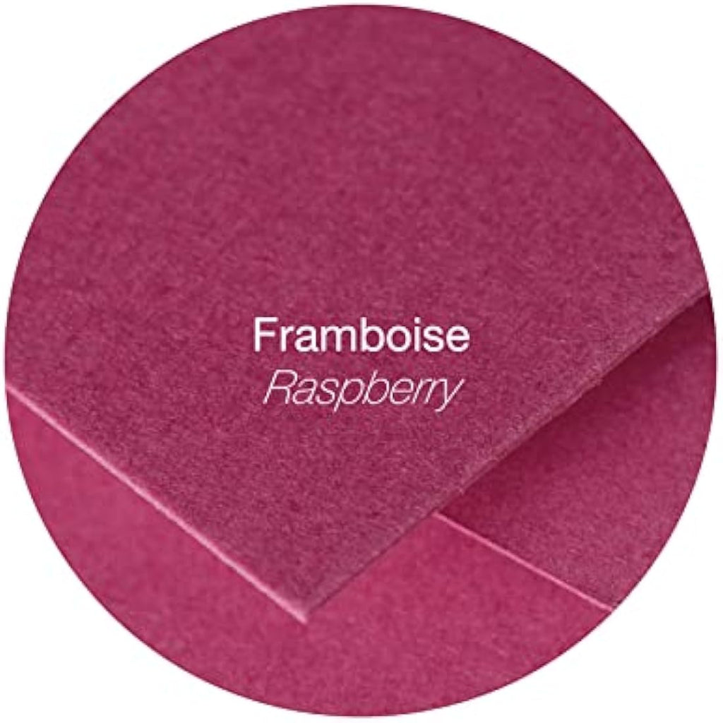 Clairefontaine Pollen Envelopes - Raspberry 165x165mm 120gsm - Pack of 20
