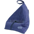 The Book Seat - Hands-Free Book Holder and Reading Pillow, Agapanthus Blue