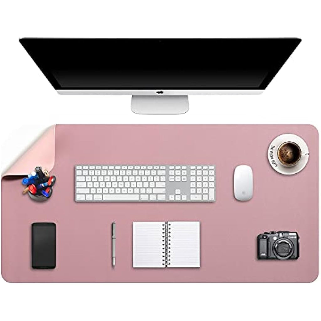 DOBAOJIA Dual-Side PU Leather Desk Pad | Waterproof XXL Mouse Mat