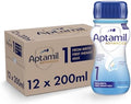 Aptamil Advanced 1 First Infant Milk Liquid Formula, 200ml (Pack of 12)