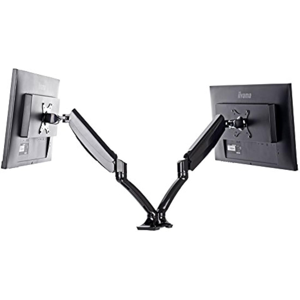 iiyama DS3002C-B1 Dual Gas Spring Monitor Arm – 27" Desk Mount