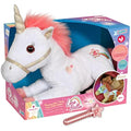 Gipsy Lica Bella Light-Up Musical Plush Unicorn - White Cuddly Toy