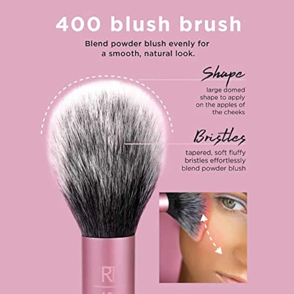 Real Techniques Blush Brush – Ultra Plush Synthetic Makeup Brush