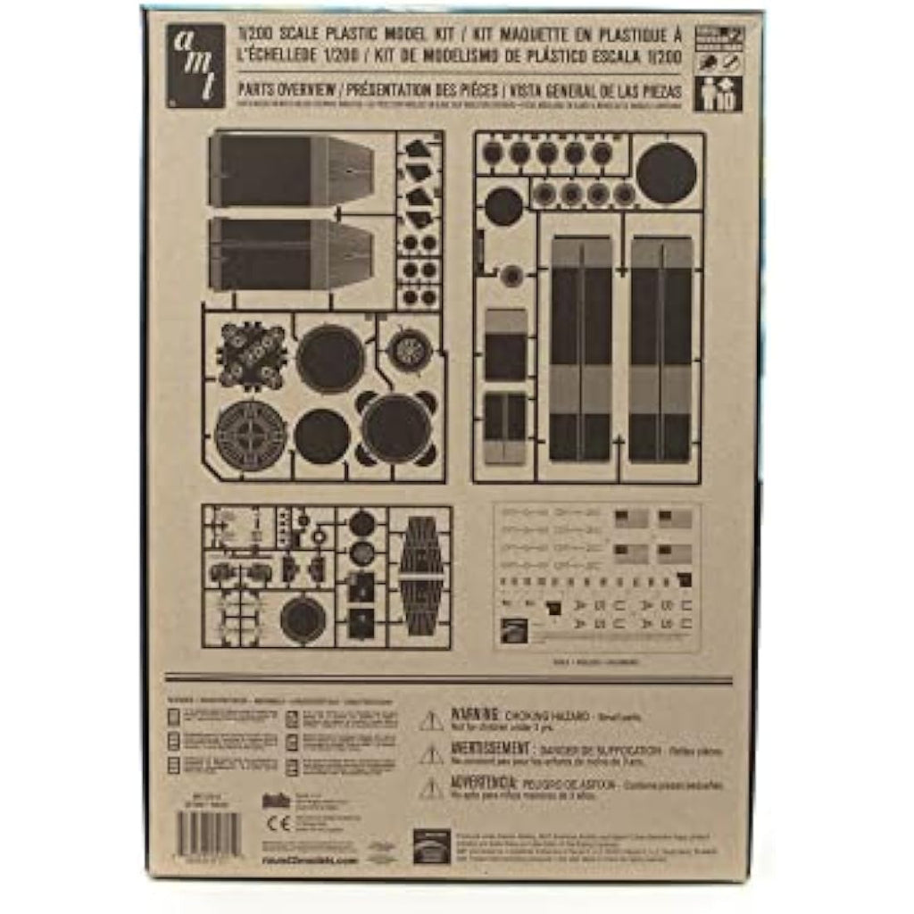 AMT Saturn V Rocket Model Kit – 1:200 Scale Detailed Space Hobby Set