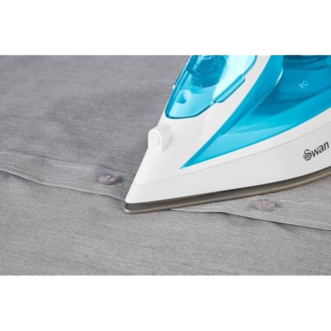 Swan 2-in-1 Cordless Steam Iron | 2800W Ceramic Soleplate – Blue