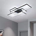 JIINOO 70W Modern Square LED Ceiling Light – Dimmable Flush Mount Fixture