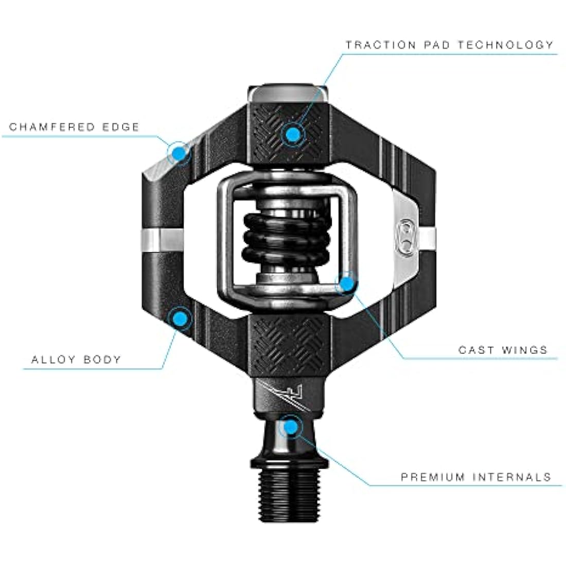 Crankbrothers Candy 7 MTB Pedals – Clipless Aluminum Trail Pedals