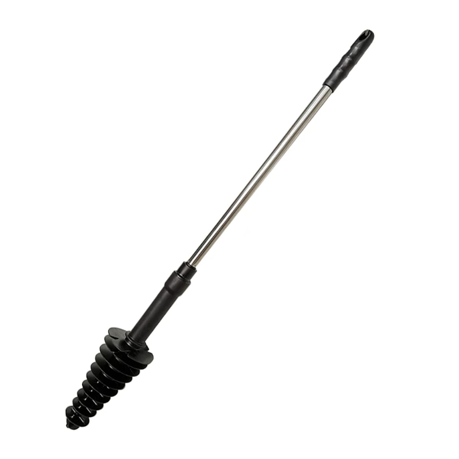RoxNvm Toilet Plunger | Flexible Rubber Head & Stainless Steel Handle