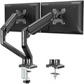 ELIVED Dual Monitor Arm – Gas Spring Stand for 13-32 Inch Screens