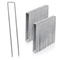 GardenMate Galvanised Steel Ground Anchors - 200mm Garden Staples