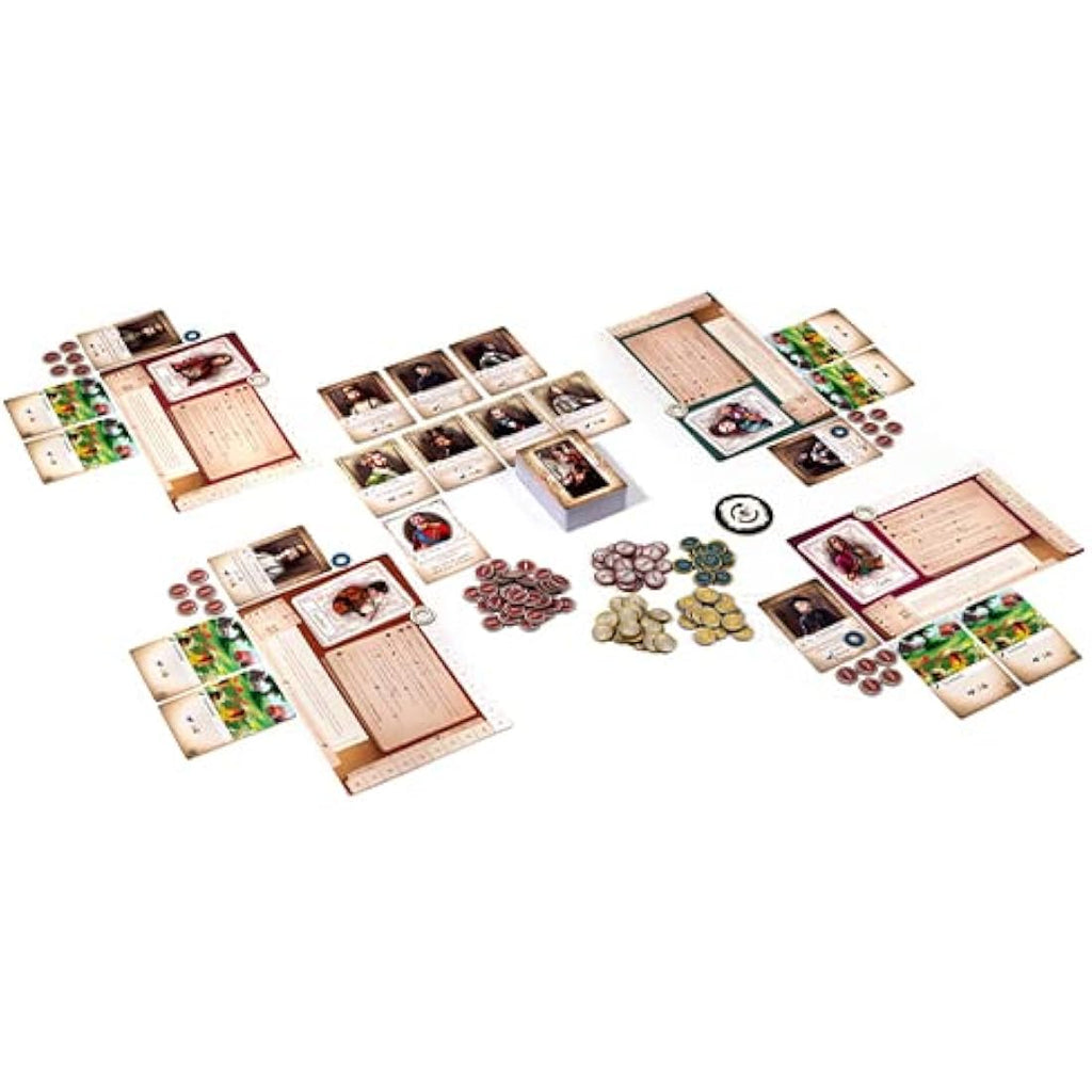 Deadly Dowagers Board Game by SparkWorks – Strategy Card Game for 2-6 Players
