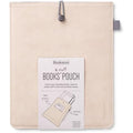 Bookaroo Leather-Look Stationery Pouch & Tablet Sleeve - Cream