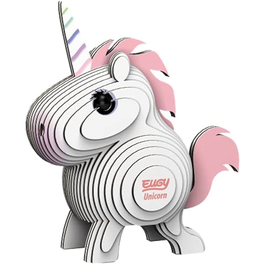 EUGY 3D Unicorn Model Craft Kit – DIY Educational Puzzle for Kids