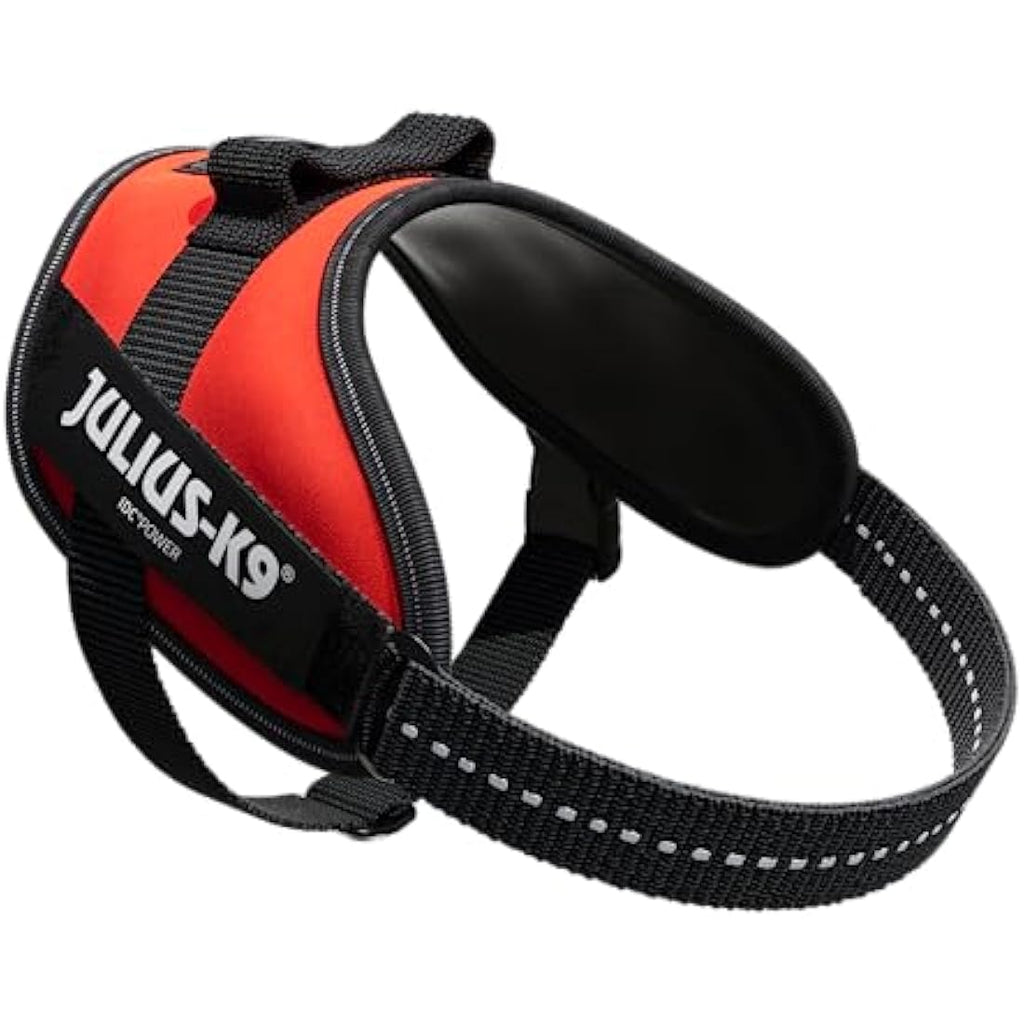 IDC Powerharness Dog Harness | Durable Reflective Pet Vest - Red, Size S