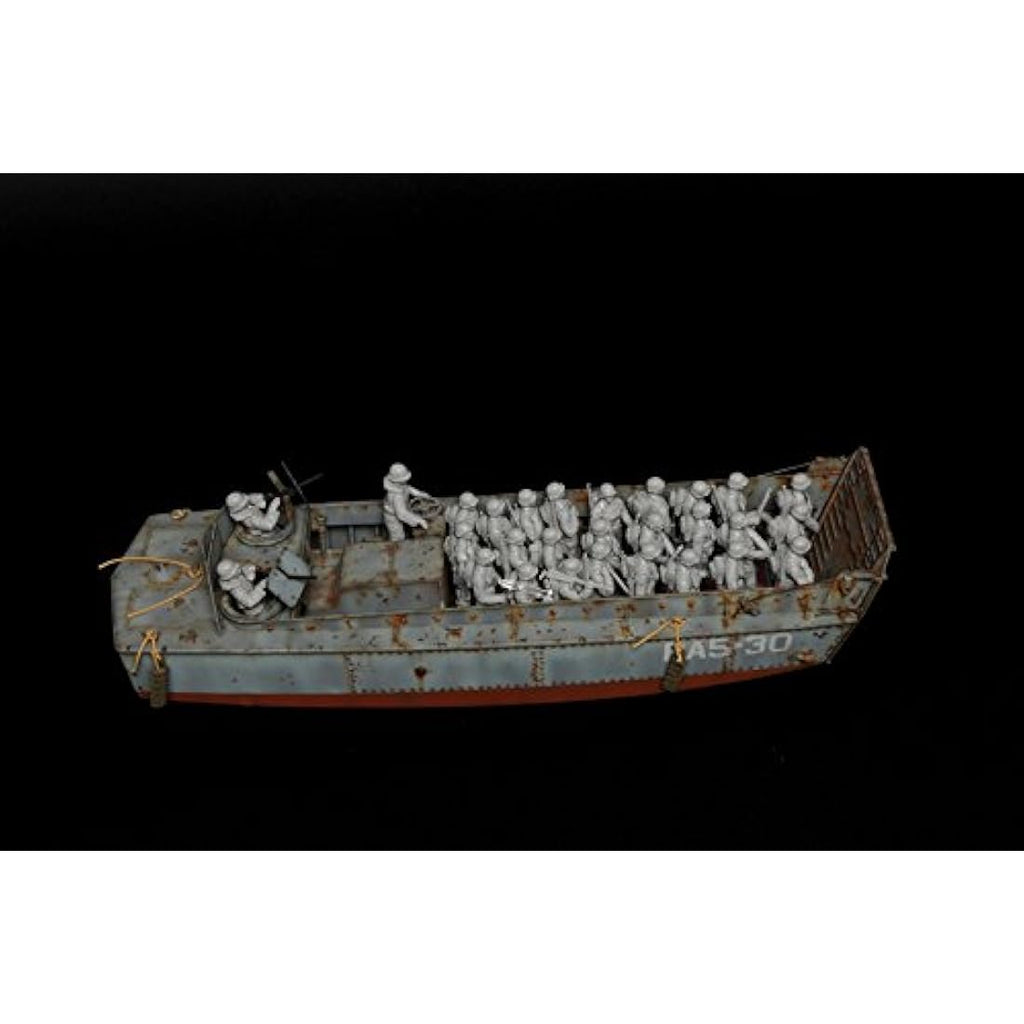 Italeri 1:35 LCVP with US Infantry Plastic Model Kit – Military Scale