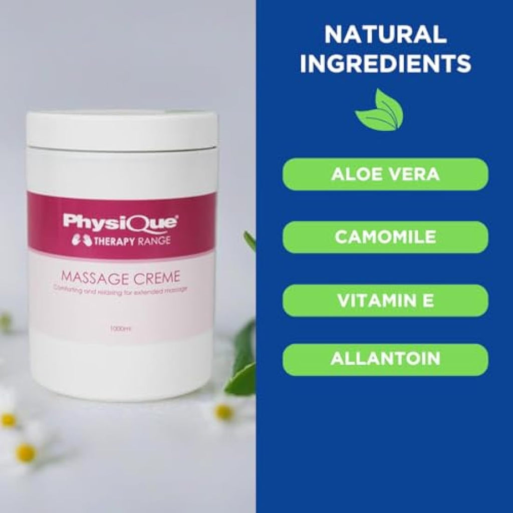Physique Massage Creme 1000ml – Vitamin E Sports Cream