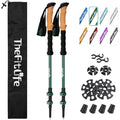 TheFitLife Trekking Poles – 7075 Aluminum Hiking Sticks with Cork Grips