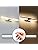 MantoLite LED Bathroom Vanity Light | 15.75" Modern Wall Lamp with Pull Cord