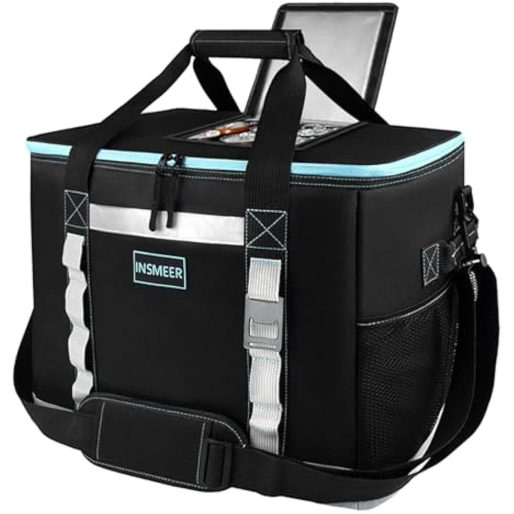INSMEER 48L Large Insulated Cooler Bag | 65 Cans Waterproof Picnic Bag
