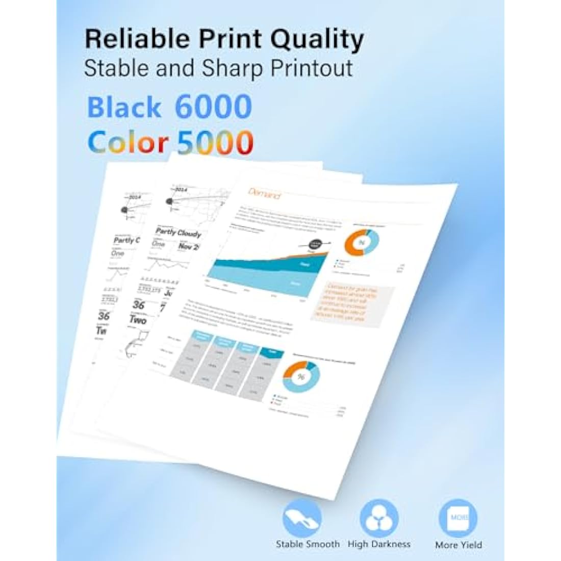Hookink LC426XL Ink Cartridge Multipack for Brother MFC-J4540DW – 4 Pack