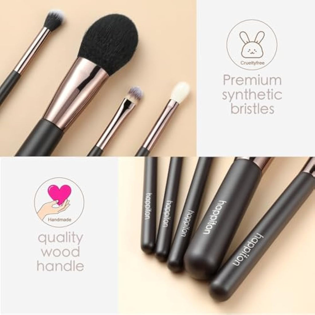 17PCS Professional Makeup Brush Set with Rotating Holder