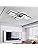 Modern LED Ceiling Light | 45W Dimmable Square Lamp with Remote