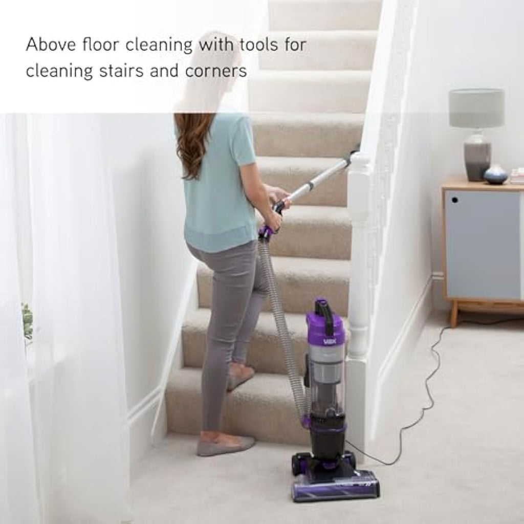 Vax Mach Air Multi-Cyclonic Upright Vacuum Cleaner - 1.5L, Purple