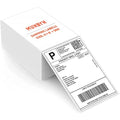 MUNBYN 4x6 Thermal Shipping Labels | Fanfold Adhesive Paper | 500 Pack