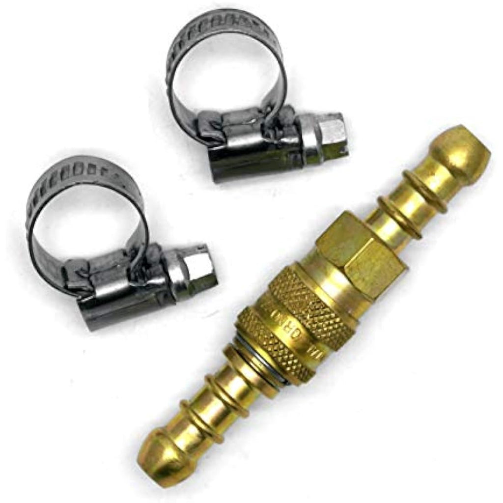 8mm Propane Butane Gas Quick Release Fitting with Clips