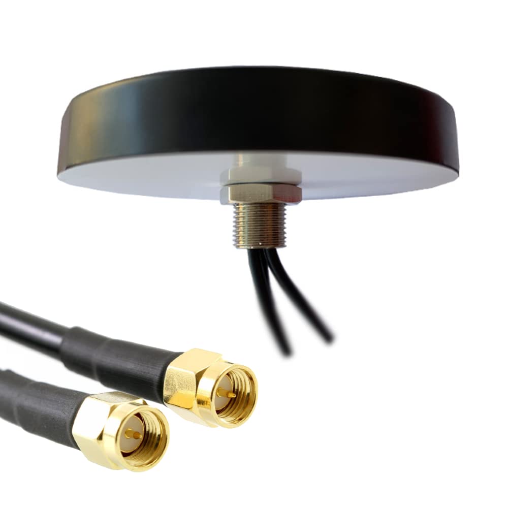 UniteCom 4G/5G MiMo Puck Antenna – Low Profile Dual Input Aerial