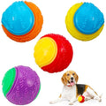 Jolof Store Squeaky Dog Ball 4-Pack – Durable Interactive Pet Toy