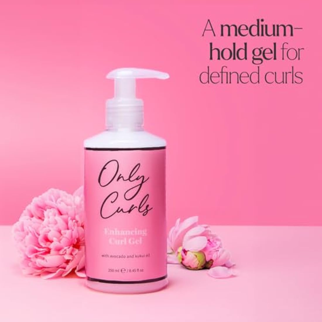 Only Curls Full-Size Bundle | 4-Step Curly Hair Care Set for Frizz Control