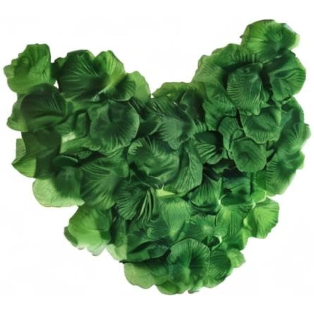 1000Pcs Silk Rose Petals – Dark Green Wedding Decoration